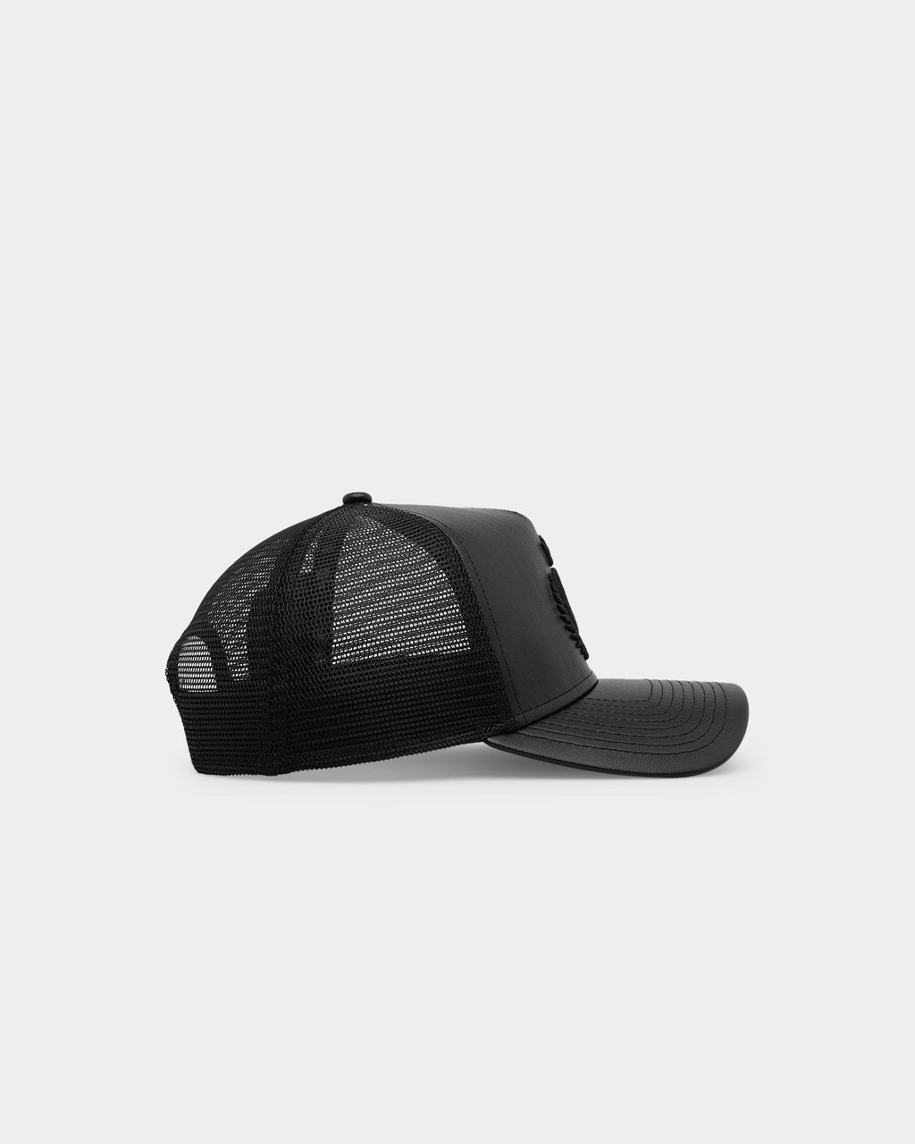 New Era x Culture Kings 9FORTY A-Frame Trucker Snapback Black