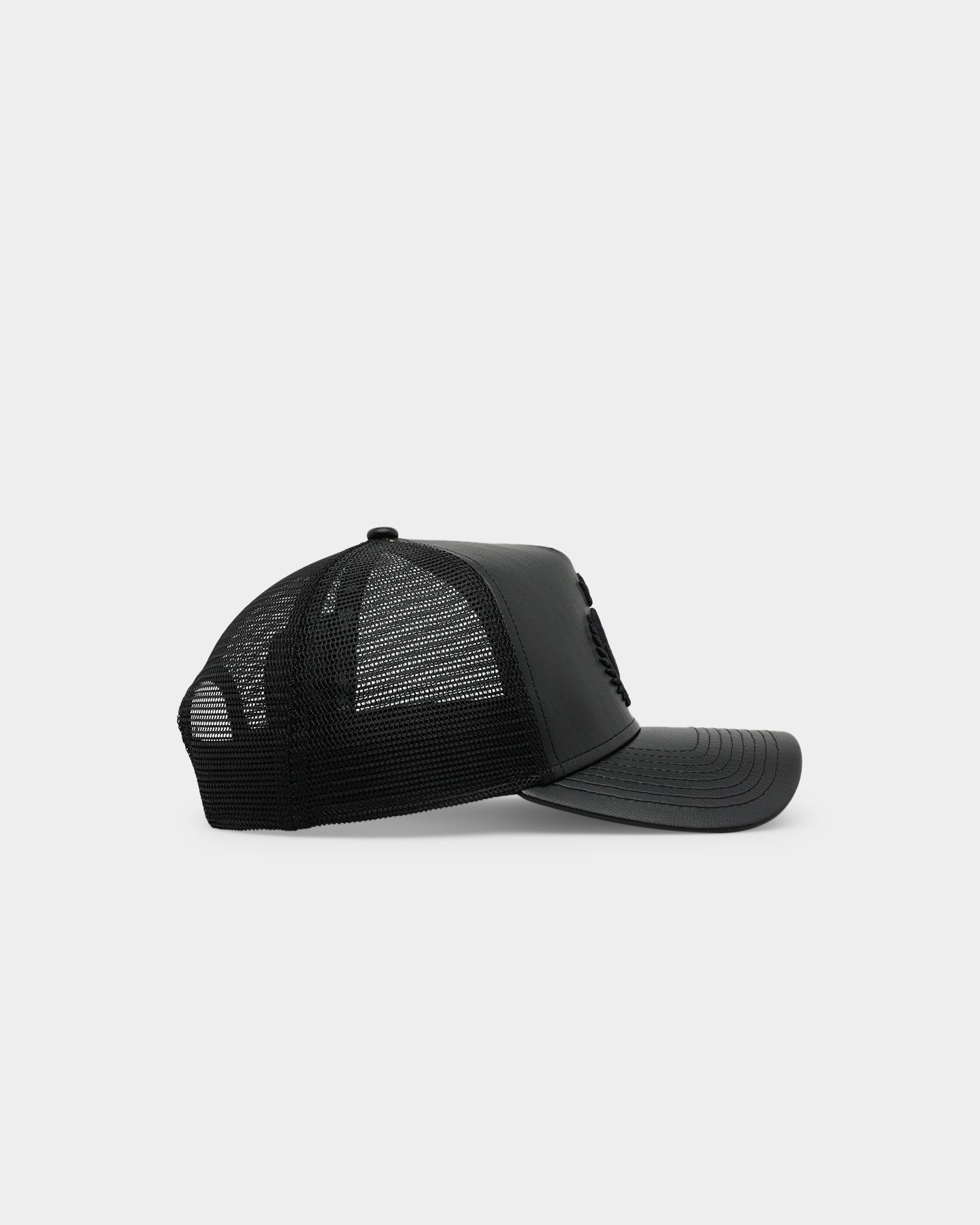 New Era x Culture Kings 9FORTY A-Frame Trucker Snapback Black