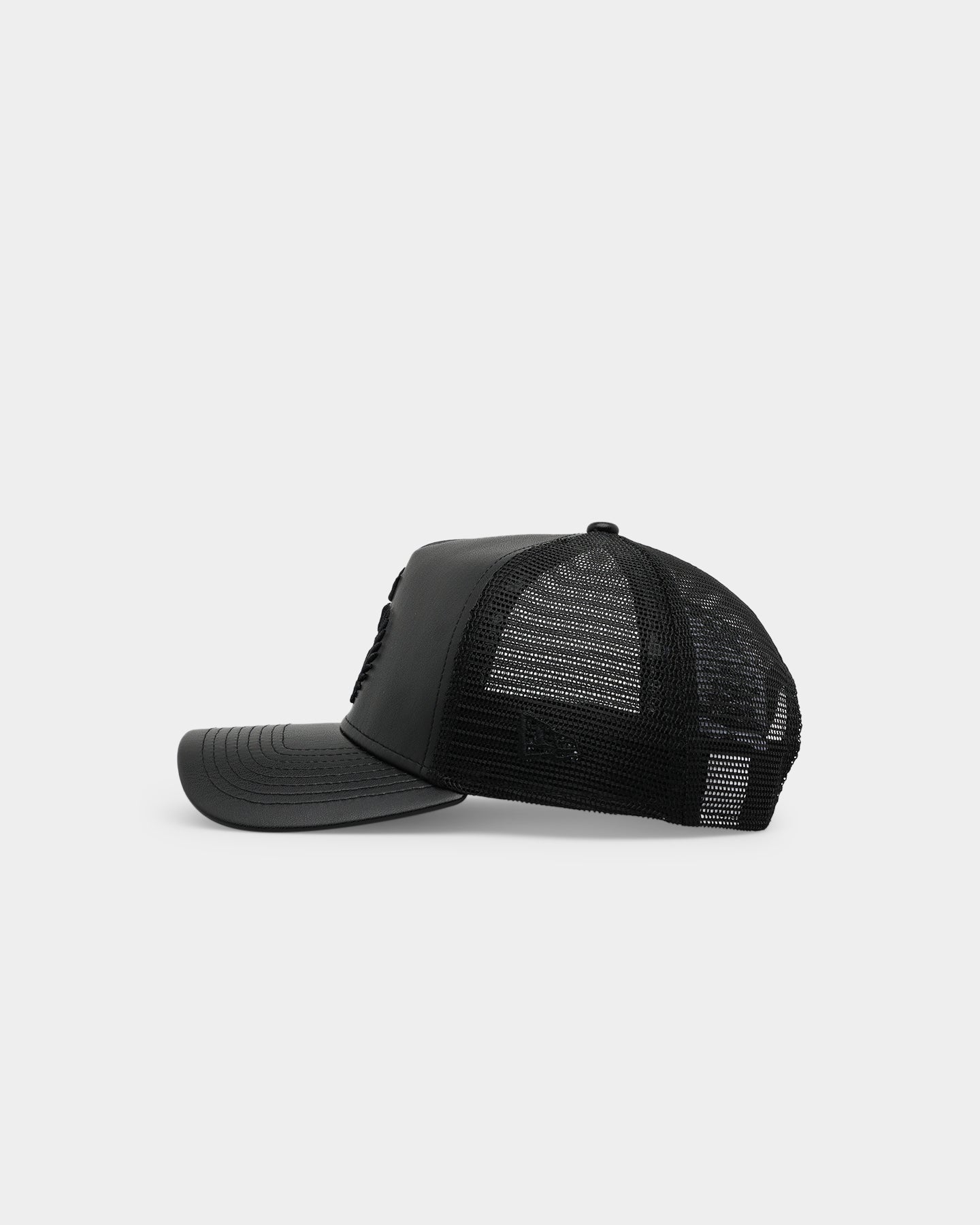 New Era x Culture Kings 9FORTY A-Frame Trucker Snapback Black