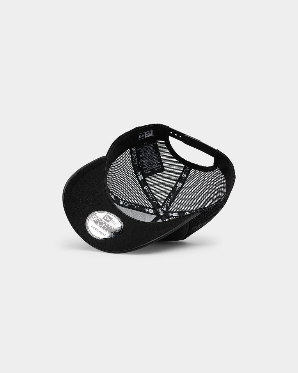 New Era x Culture Kings 9FORTY A-Frame Trucker Snapback Black