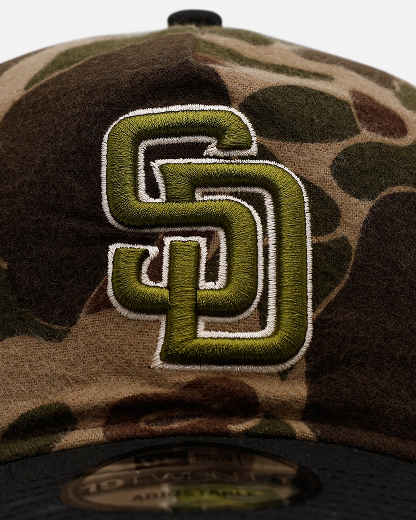 New Era San Diego Padres 'Wool Duck Camo' 19TWENTY Strapback Duck Camo