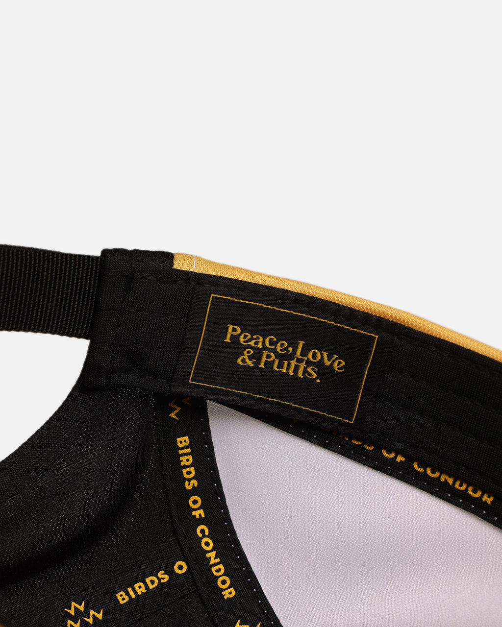Birds Of Condor Tokyo Sports Strapback Cap Black/Gold