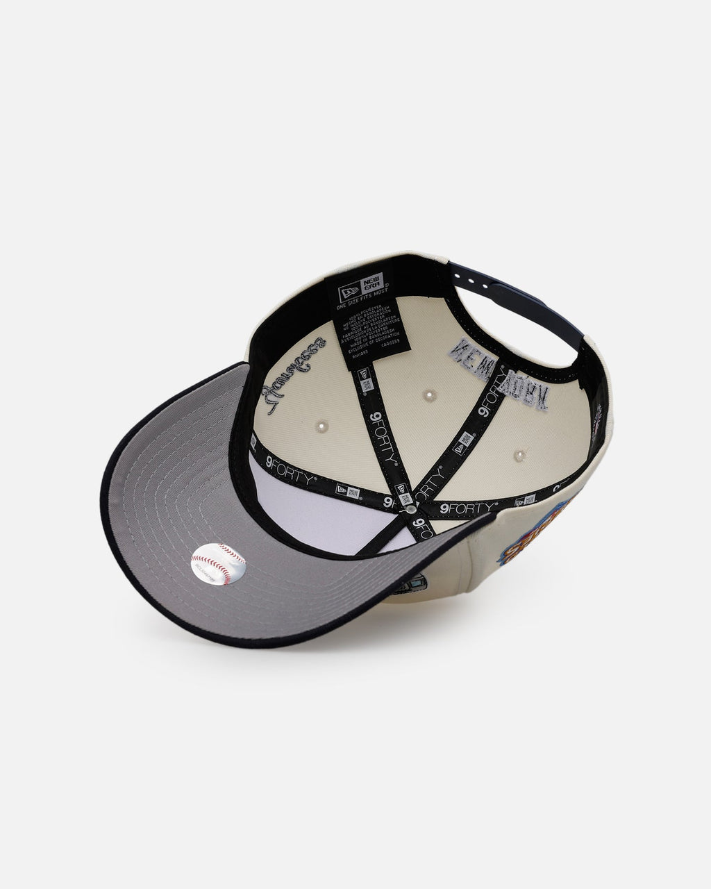 New Era New York Yankees 'Chrome City Icons' 9FORTY A-Frame Snapback Chrome/Official Team Color