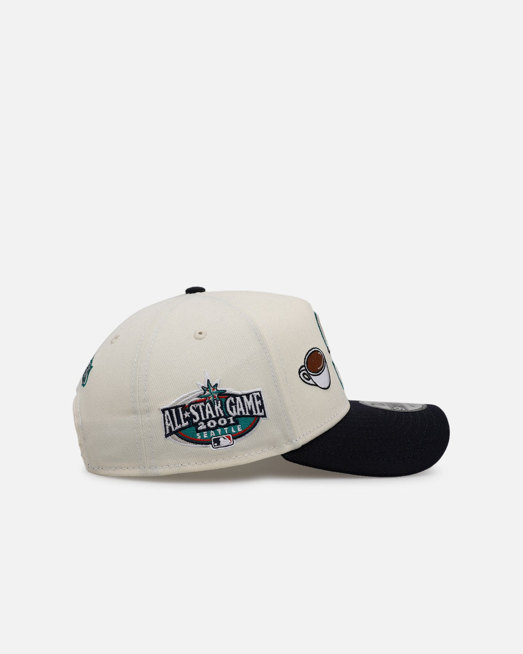 New Era Seattle Mariners 'Chrome City Icons' 9FORTY A-Frame Snapback Chrome/Official Team Color