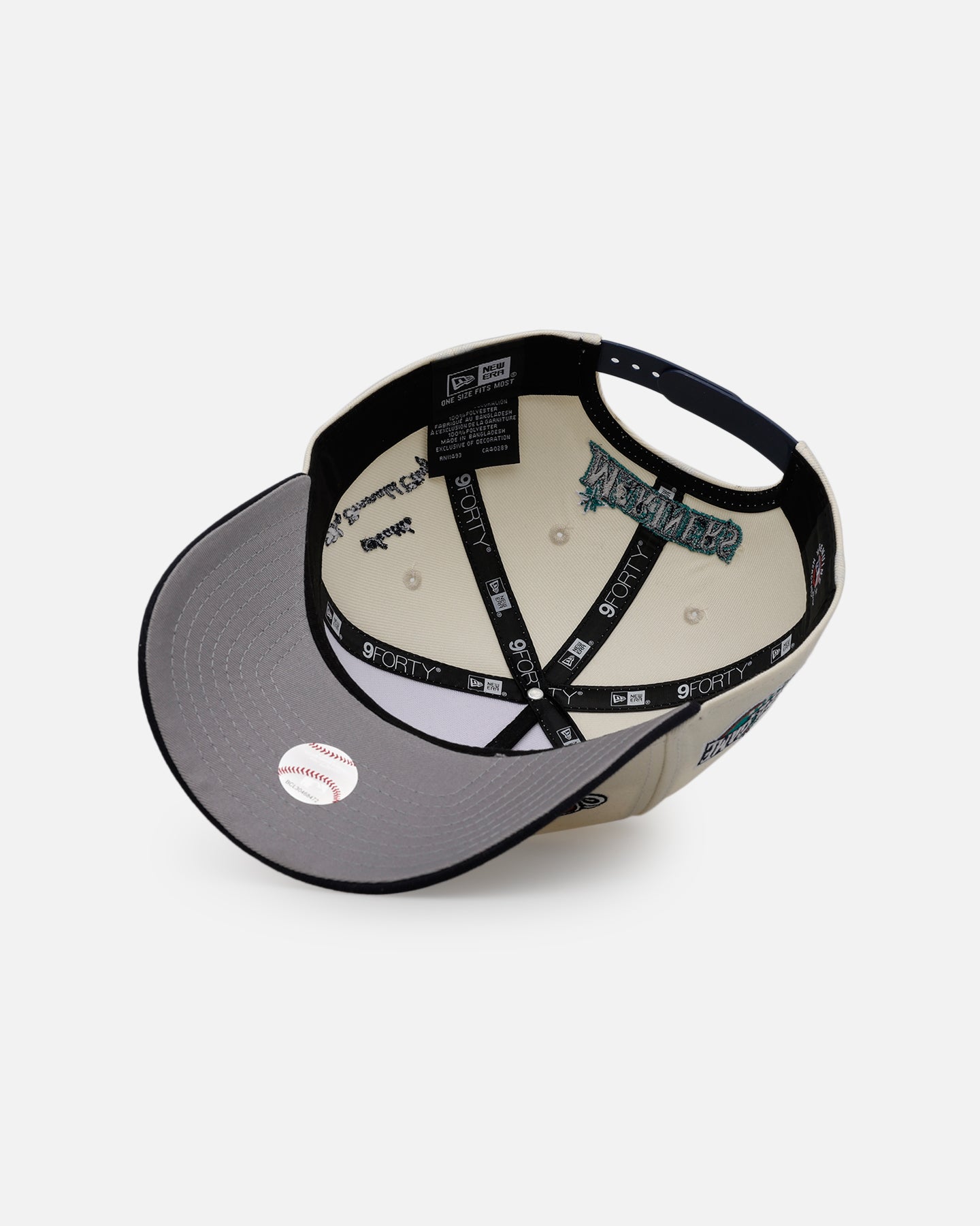 New Era Seattle Mariners 'Chrome City Icons' 9FORTY A-Frame Snapback Chrome/Official Team Color