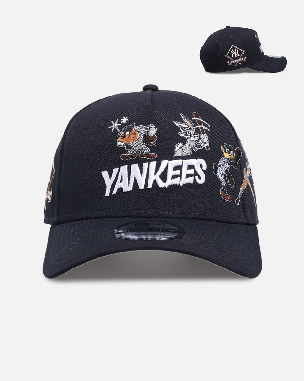 New Era New York Yankees 'Looney Tunes' 9FORTY A-Frame Snapback Navy