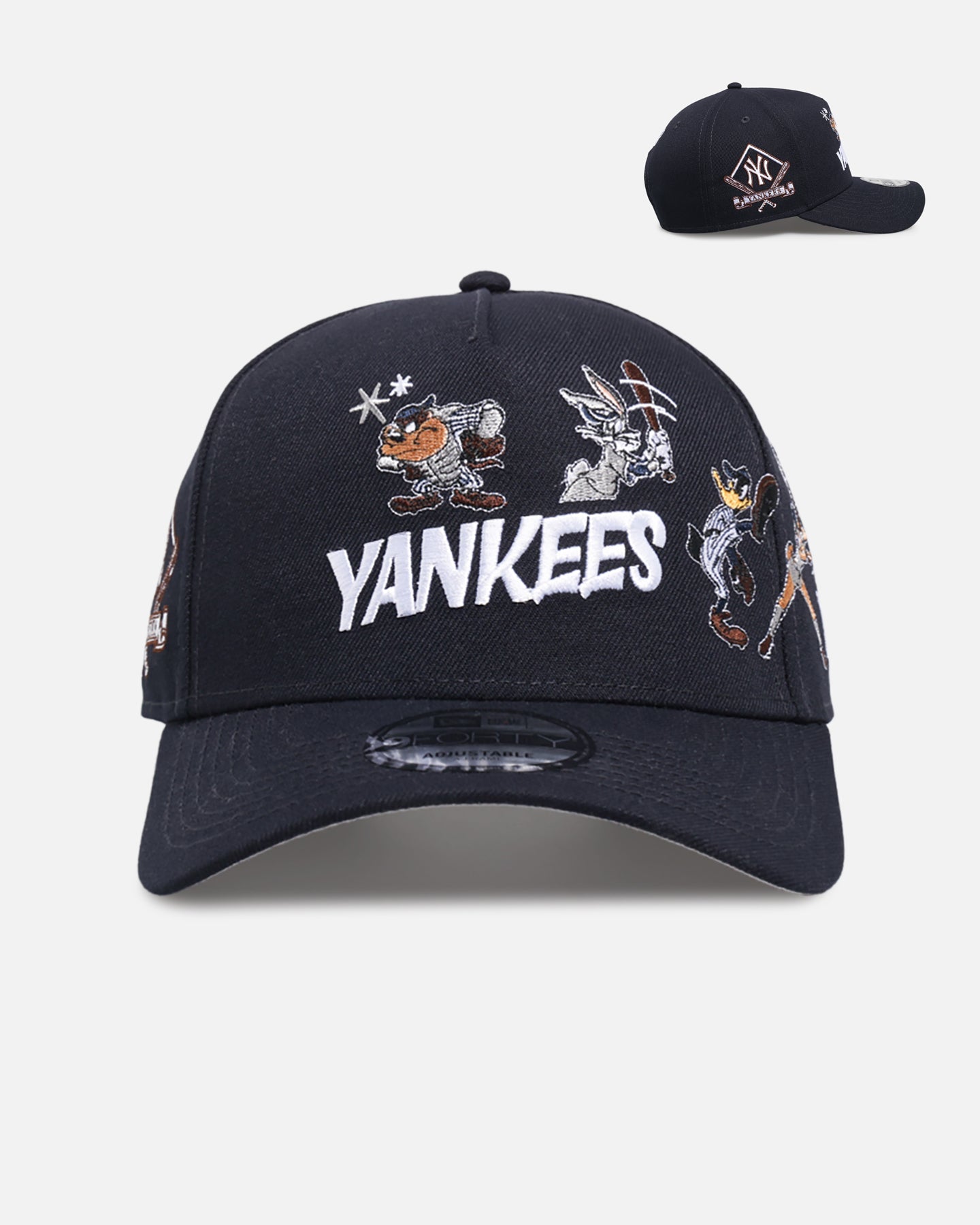New Era New York Yankees 'Looney Tunes' 9FORTY A-Frame Snapback Navy
