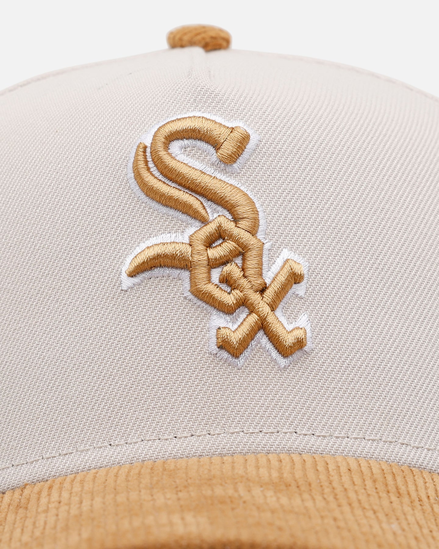 New Era Chicago White Sox 'Honey Pot' 9FORTY A-Frame Snapback Stone/Wheat