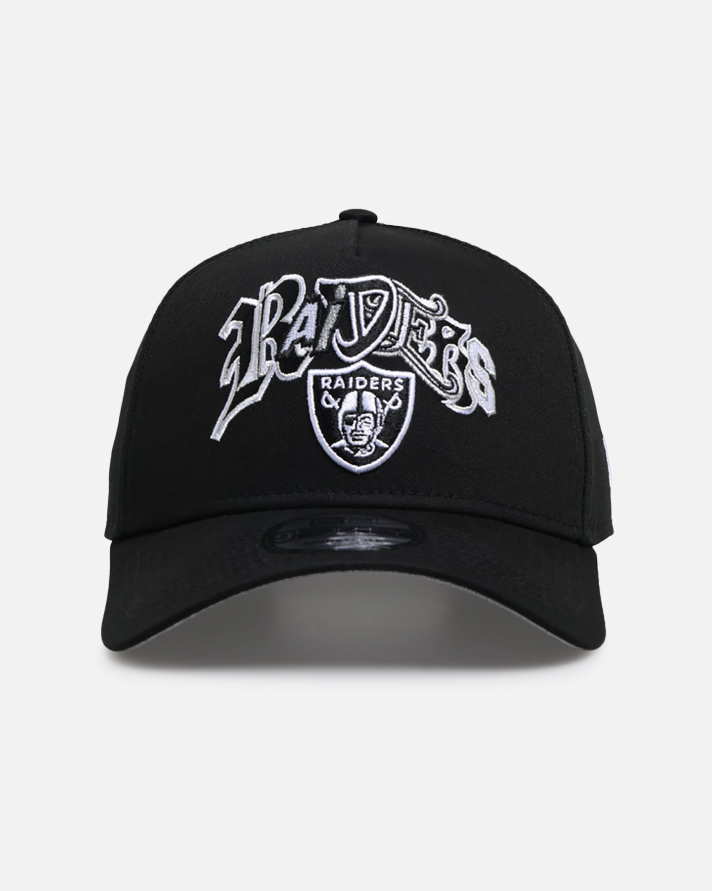 New Era Las Vegas Raiders 'Multi Letter' 9FORTY A-Frame Snapback Black