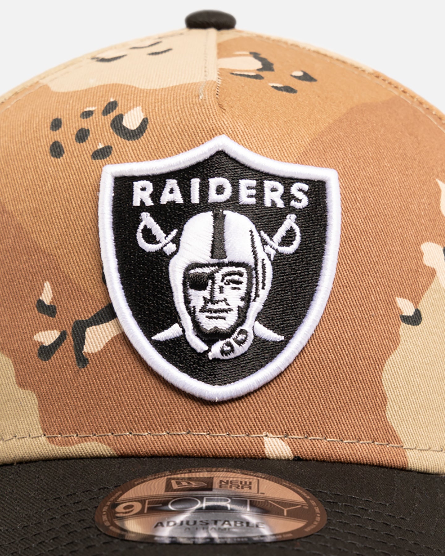 New Era Las Vegas Raiders 'Ghilliesuit' 9FORTY A-Frame Snapback Camo
