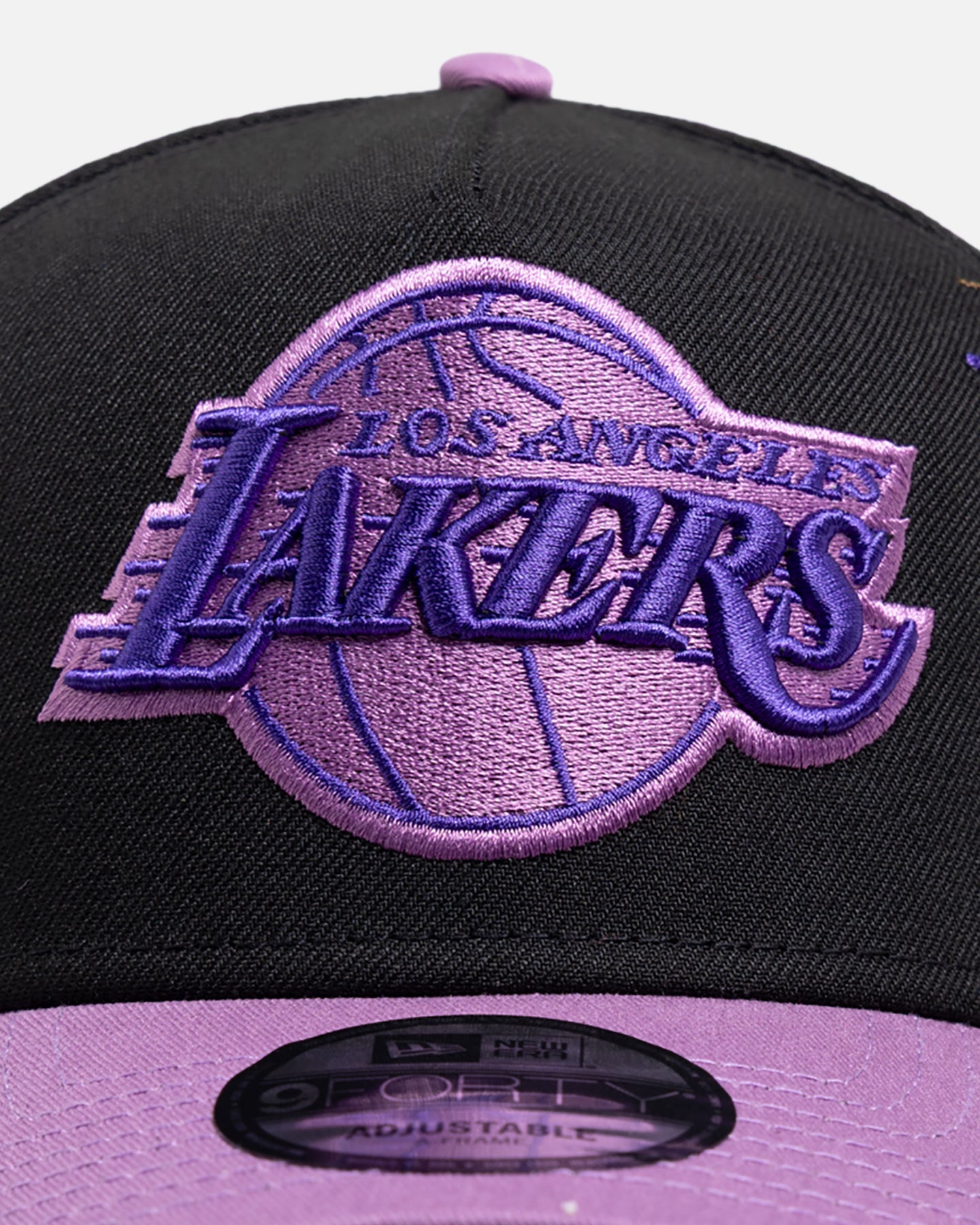 New Era Los Angeles Lakers 'Jacaranda' 9FORTY A-Frame Snapback Pastel Purple