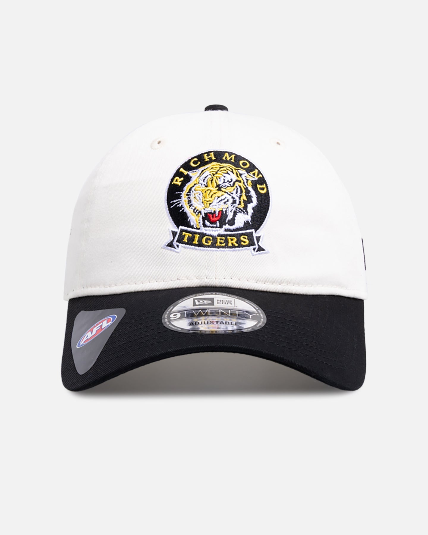 New Era Richmond Tigers 'AFL 26 2 Tone Heritage' 9TWENTY Strapback White