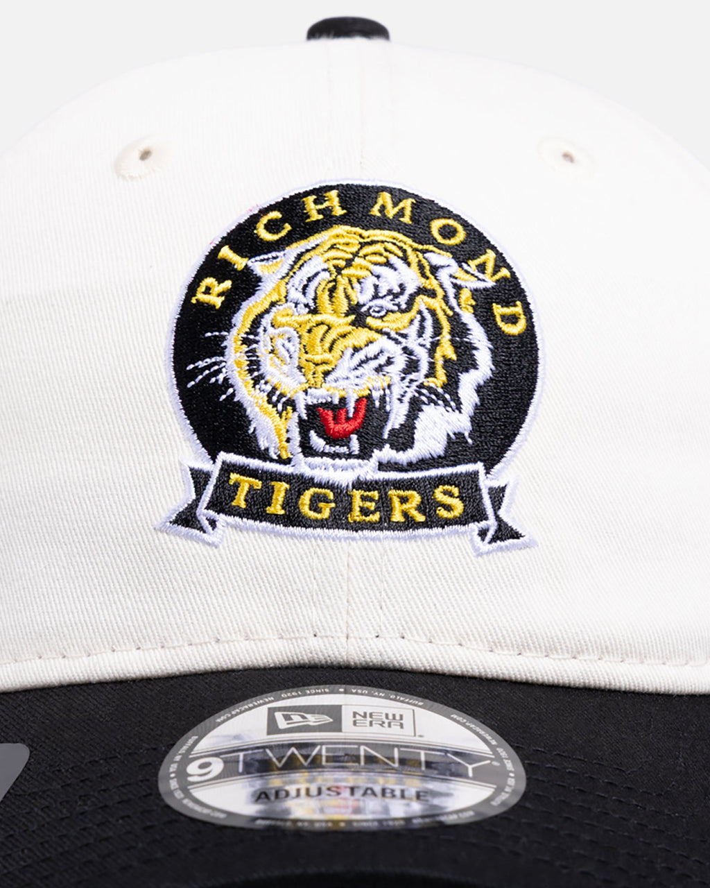 New Era Richmond Tigers 'AFL 26 2 Tone Heritage' 9TWENTY Strapback White