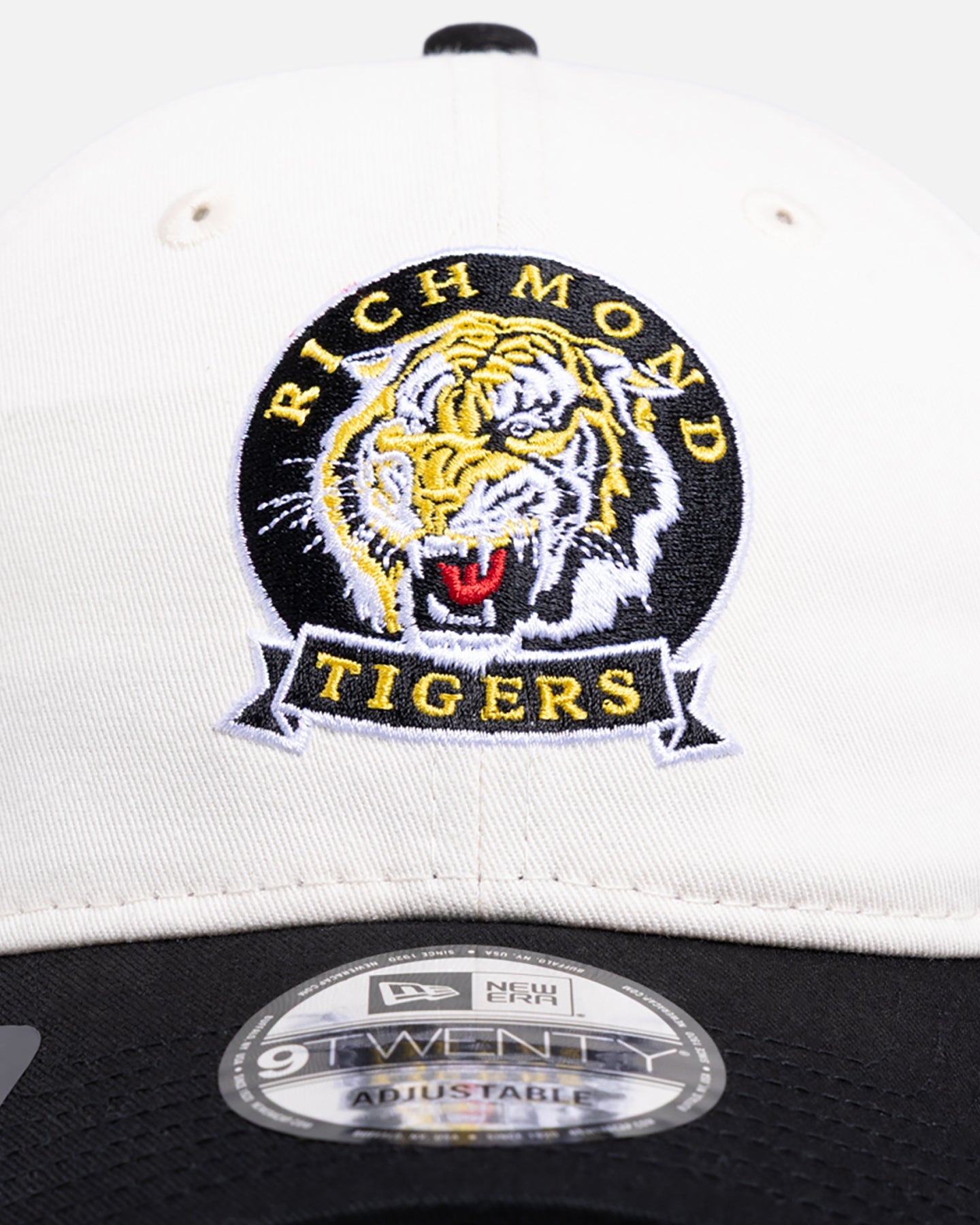 New Era Richmond Tigers 'AFL 26 2 Tone Heritage' 9TWENTY Strapback White