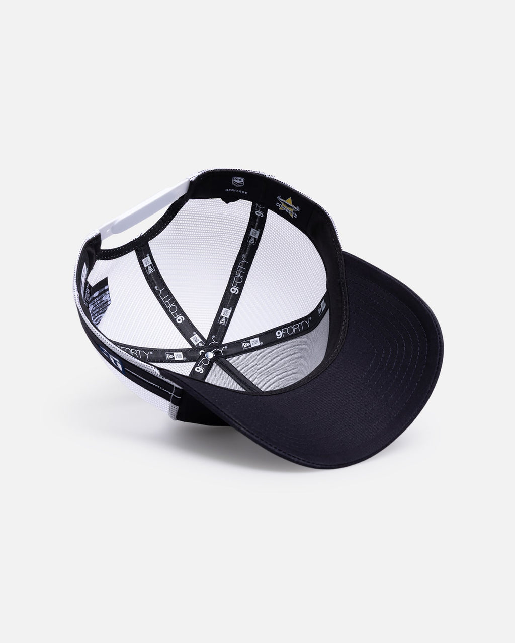 New Era North Queensland Cowboys 'NRL 26 Retro Trucker' 9FORTY A-Frame Snapback Original Team Colours