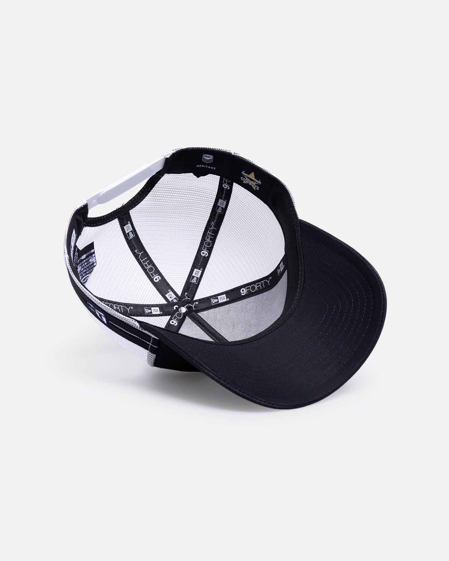 New Era North Queensland Cowboys 'NRL 26 Retro Trucker' 9FORTY A-Frame Snapback Original Team Colours