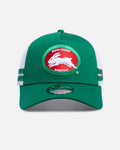 New Era South Sydney Rabbitohs 'NRL 26 Retro Trucker' 9FORTY A-Frame Snapback Original Team Colours