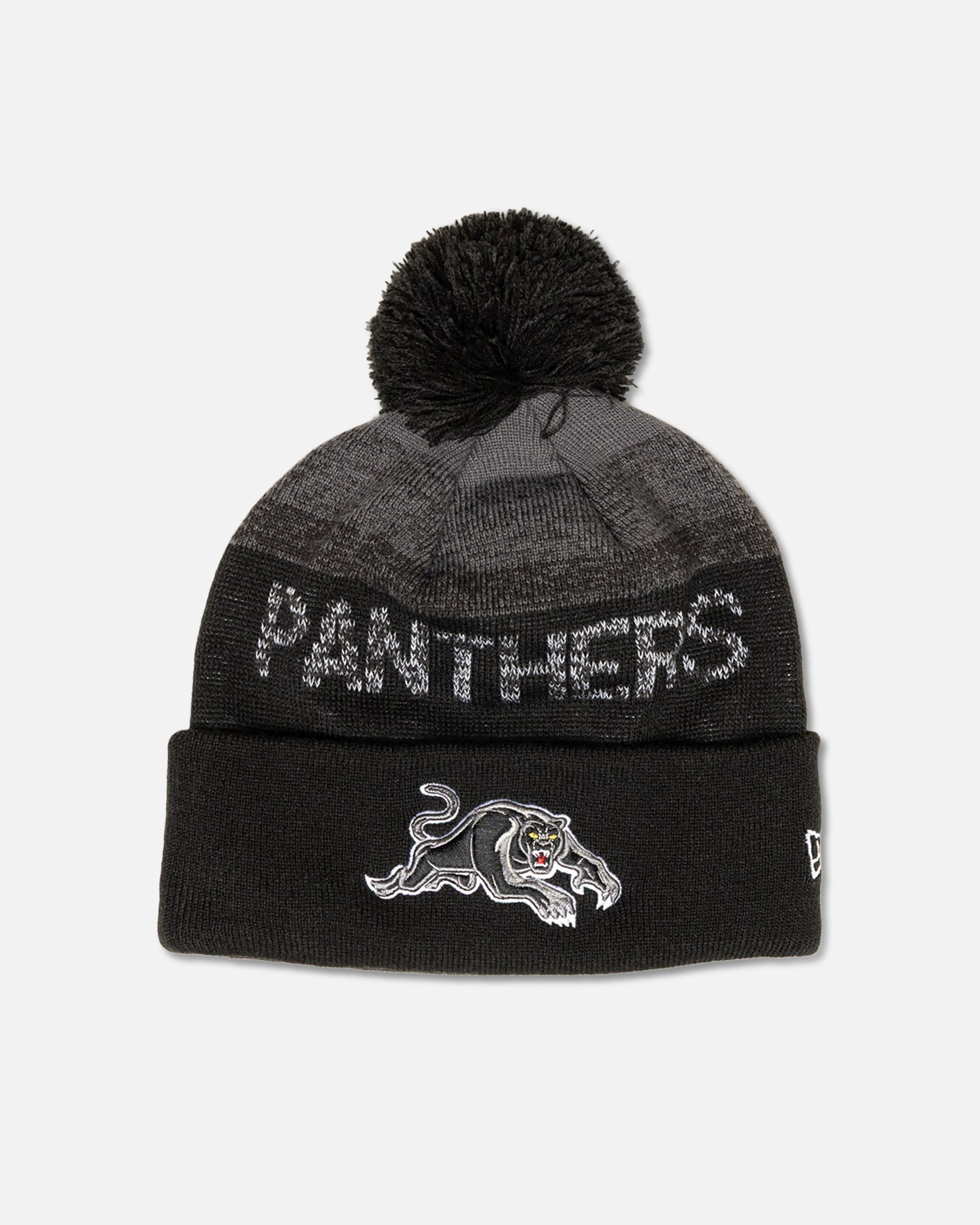 New Era Penrith Panthers 'NRL Ombre Marle' Knitted Beanie Official Team Colour