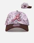 New Era Atlanta Braves 'Pink Tree Camo' 9FORTY A-Frame Snapback Pink