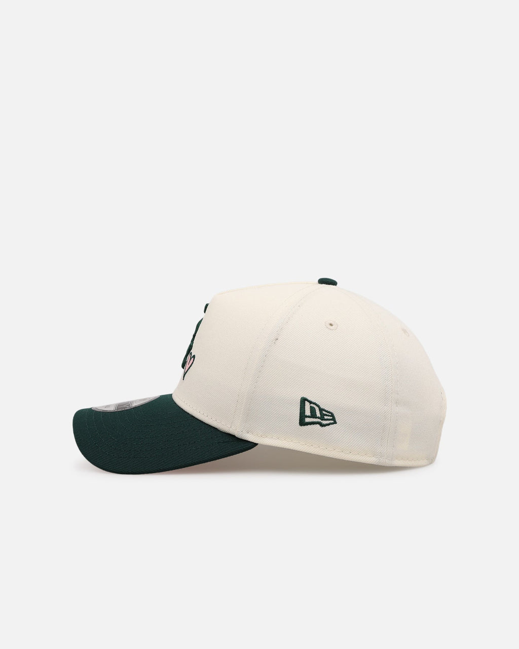 New Era Chicago White Sox 'Pink Satin Hearts Green' 9FORTY A-Frame Snapback Chrome/Dark Green