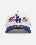 New Era Los Angeles Dodgers 'World Series Logo' 9FORTY A-Frame Snapback Chrome