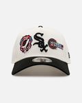 New Era Chicago White Sox 'World Series Logo' 9FORTY A-Frame Snapback Chrome