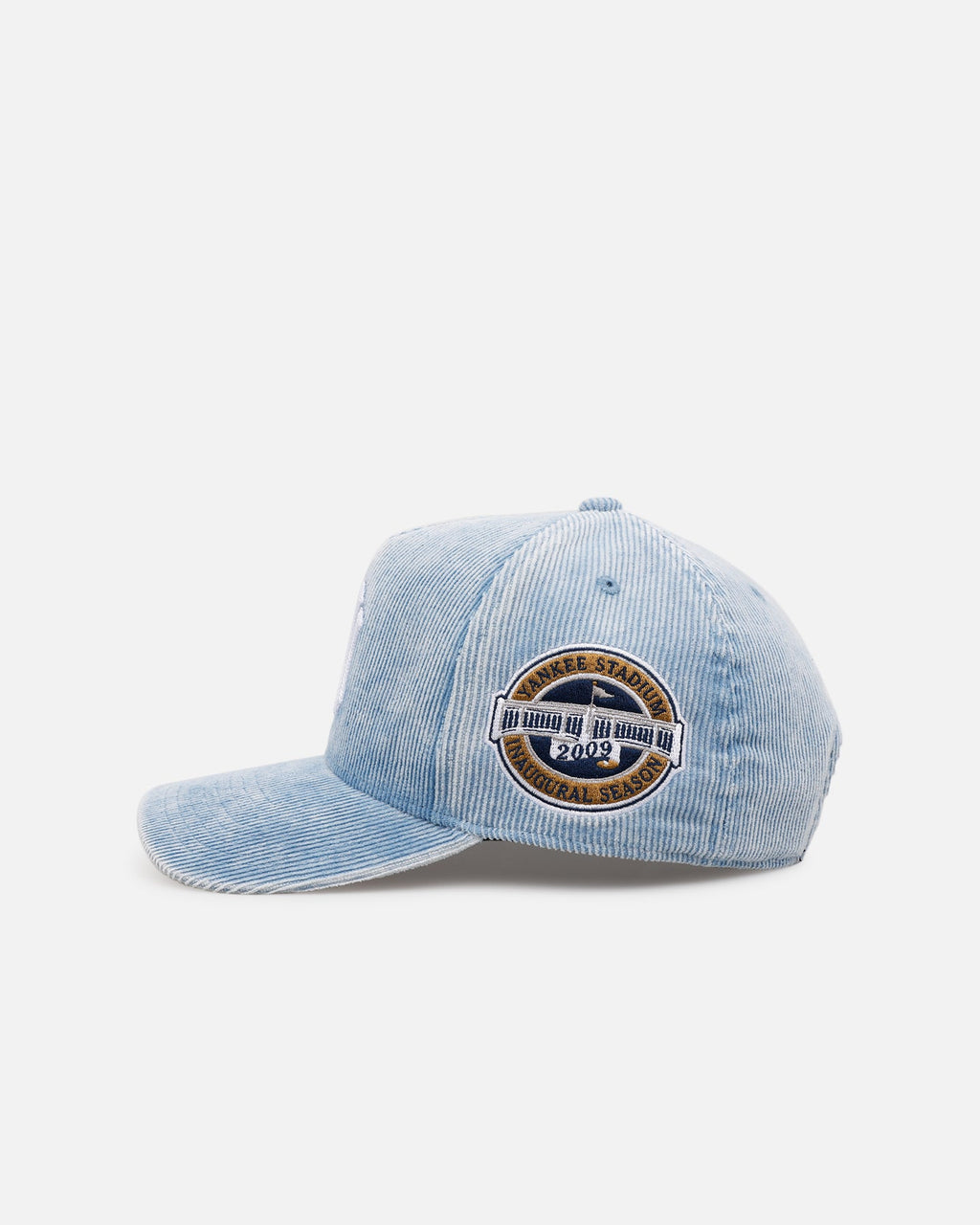 Mitchell & Ness New York Yankees 'Dusty Cord' Pro Pinch Snapback Light Blue