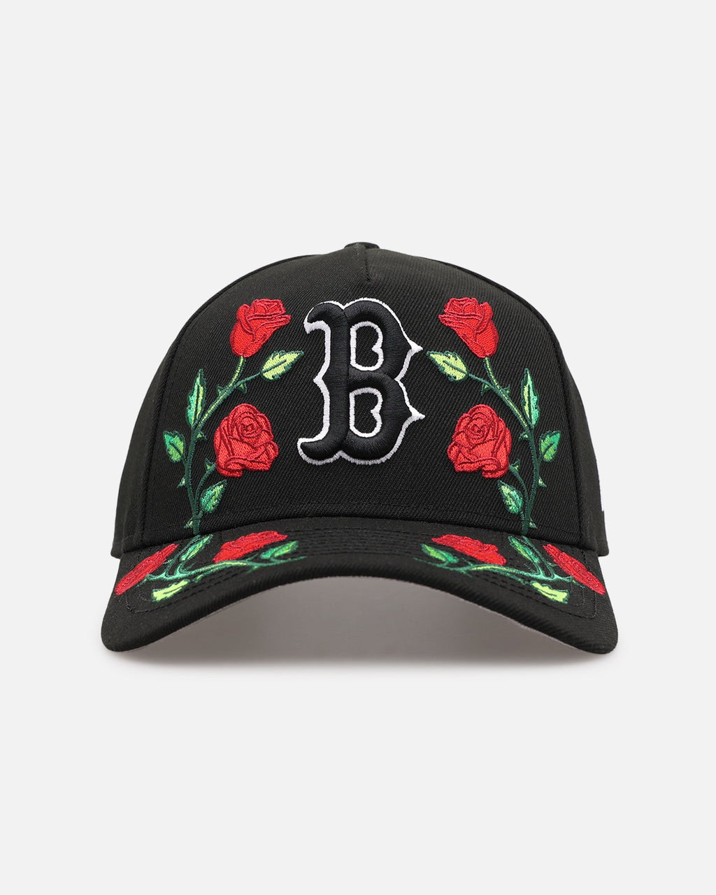 New Era Boston Red Sox 'Garden' 9FORTY A-Frame Snapback Black