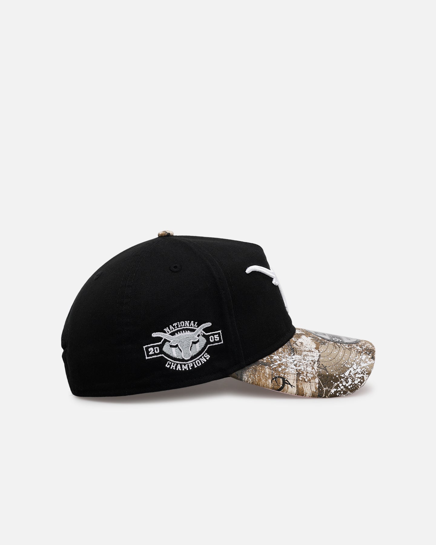 New Era Texas Longhorns 'Seasoned Camo' 9FORTY A-Frame Snapback Black/Camo