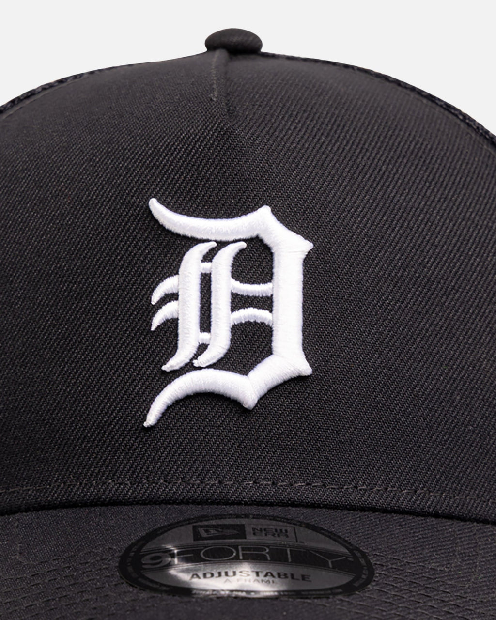 New Era Detroit Tigers 9FORTY A-Frame Trucker Snapback Navy