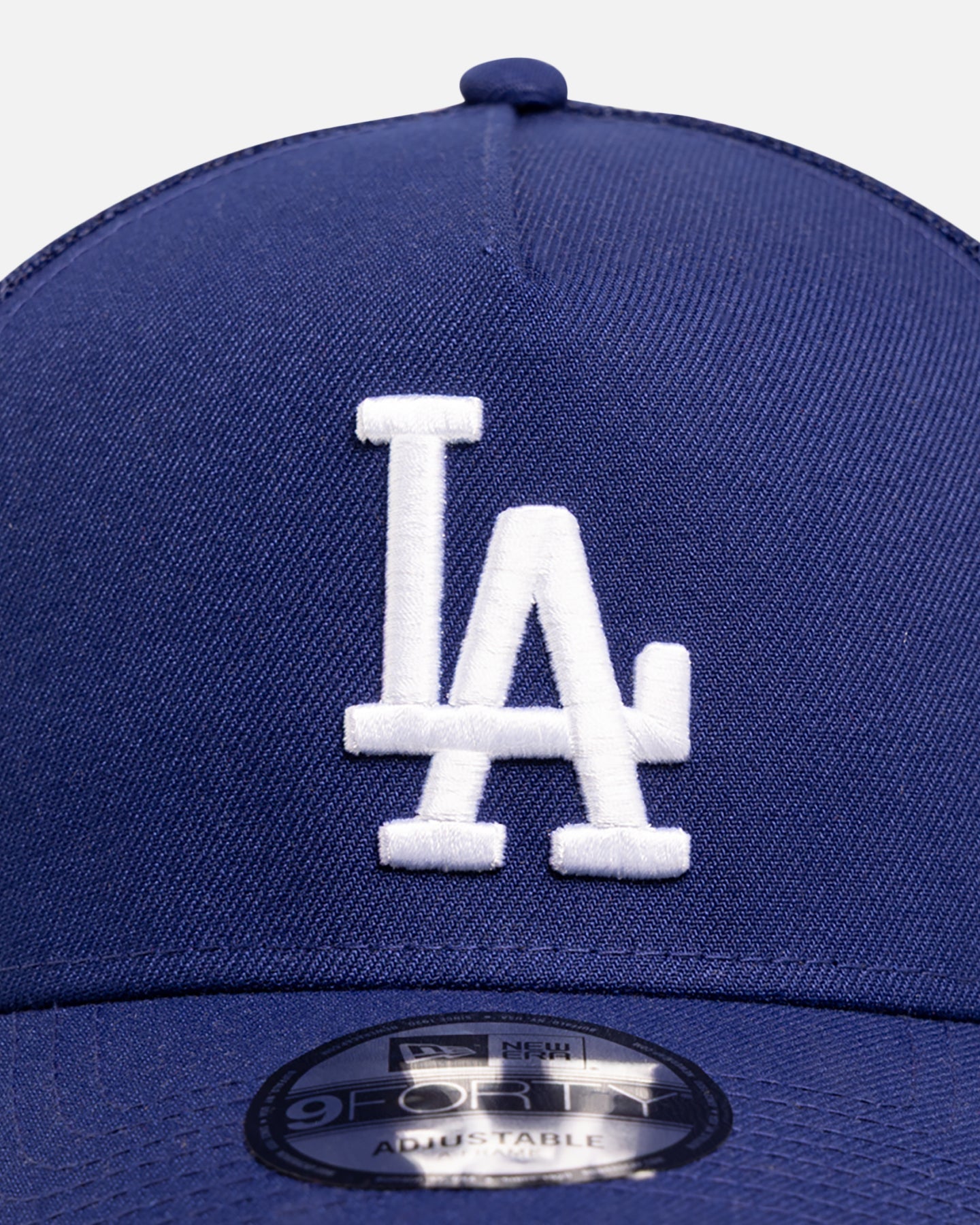 New Era Los Angeles Dodgers 9FORTY A-Frame Trucker Snapback Dark Blue