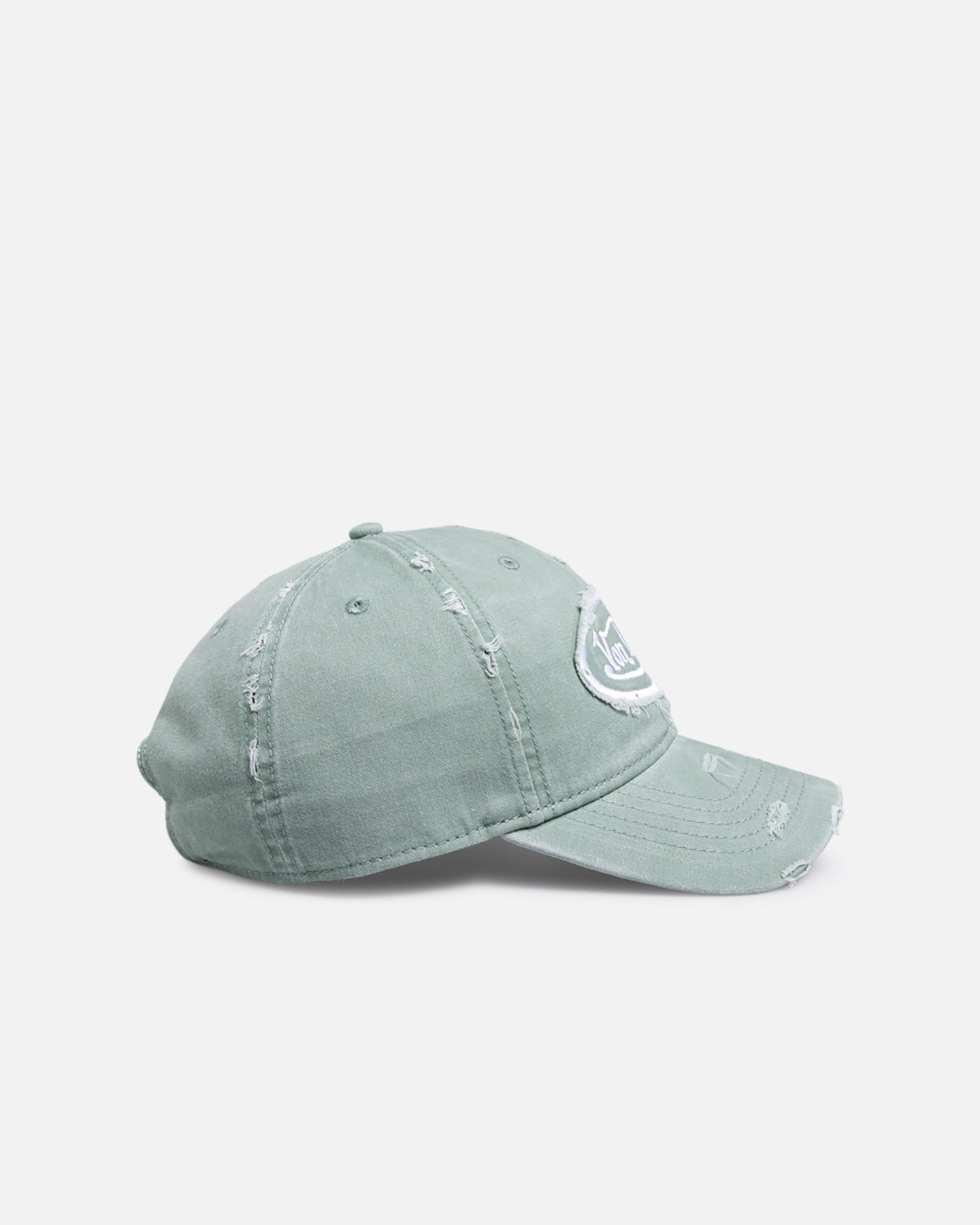 Von Dutch Distressed Zigzag Strapback Sage