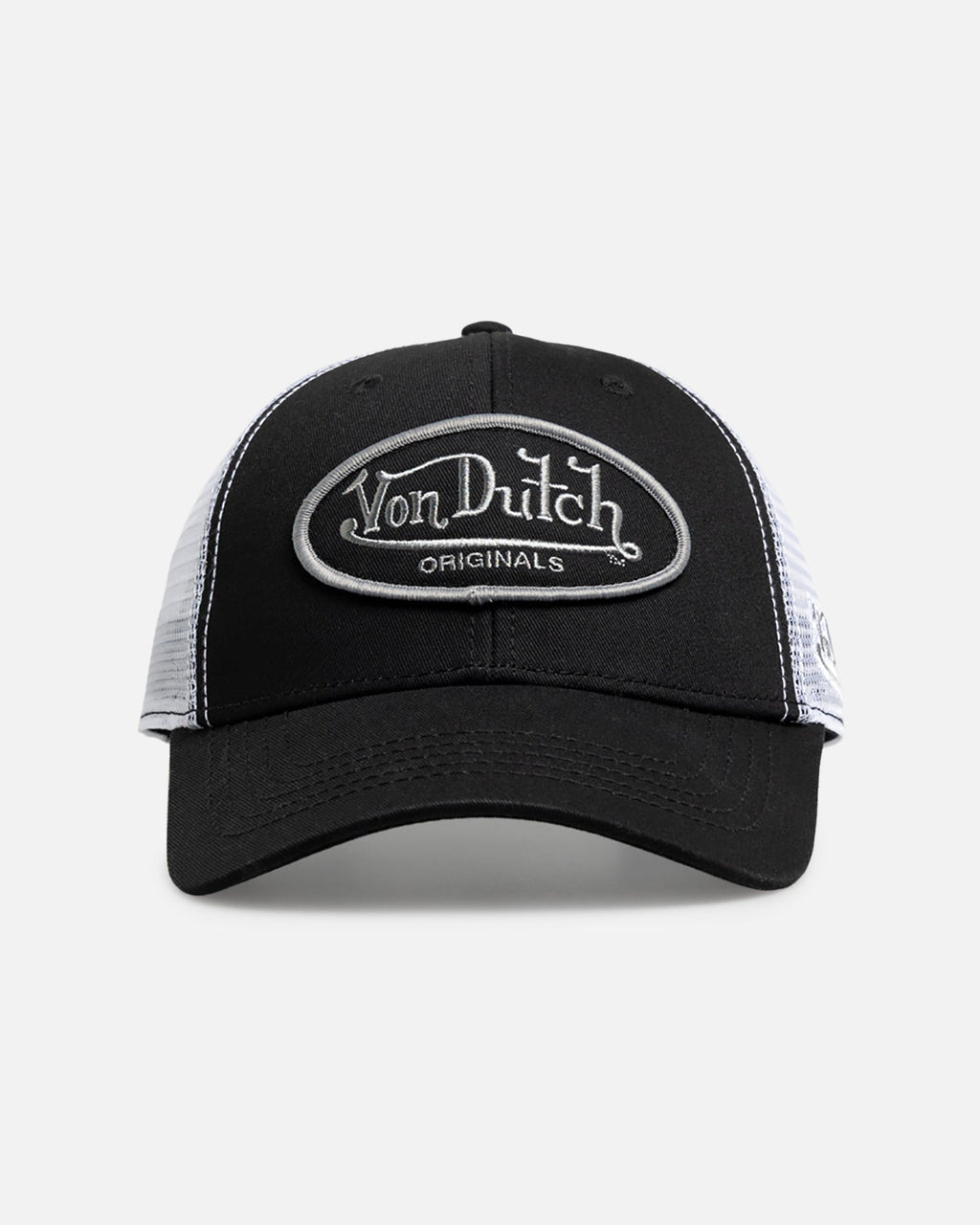 Von Dutch Originals Trucker Snapback Black/White