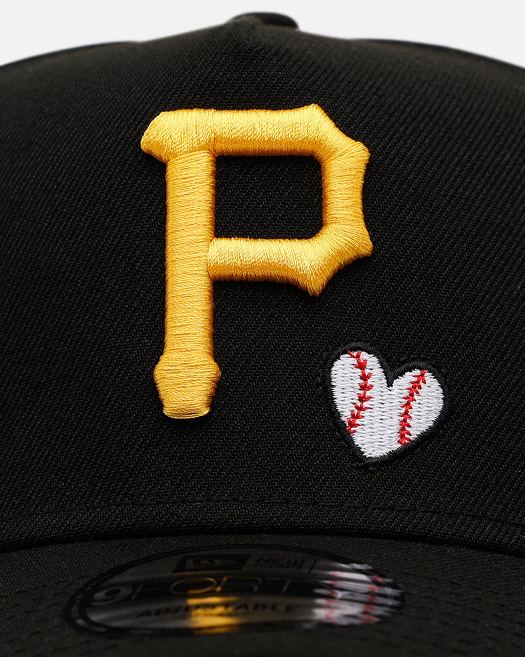 New Era Pittsburgh Pirates 'Baseball Hearts' 9FORTY A-Frame Snapback Official Team Color