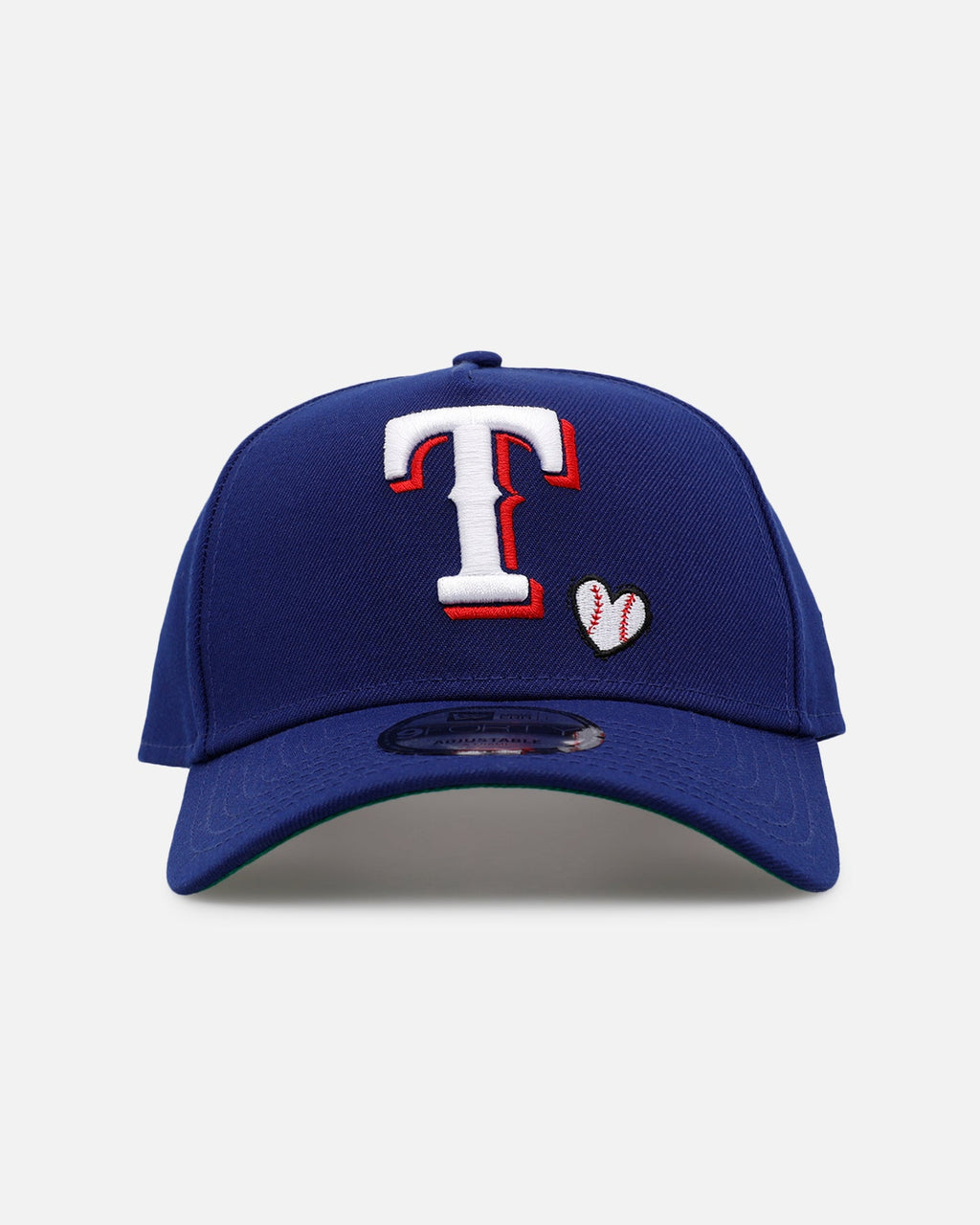 New Era Texas Rangers 'Baseball Hearts' 9FORTY A-Frame Snapback Official Team Color