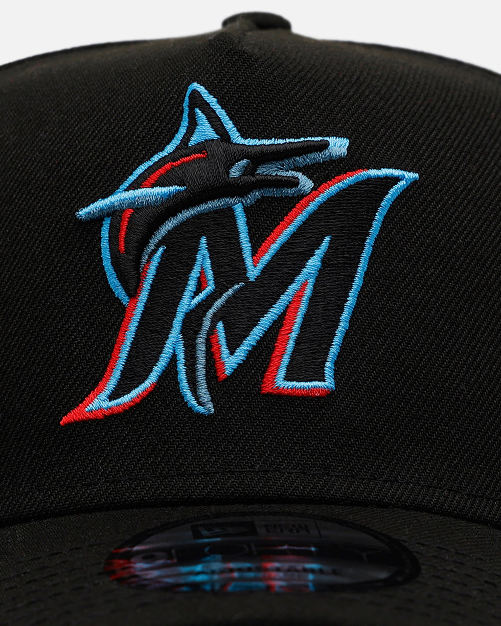 New Era Miami Marlins 'On Field' 9FORTY A-Frame Snapback Official Team Color