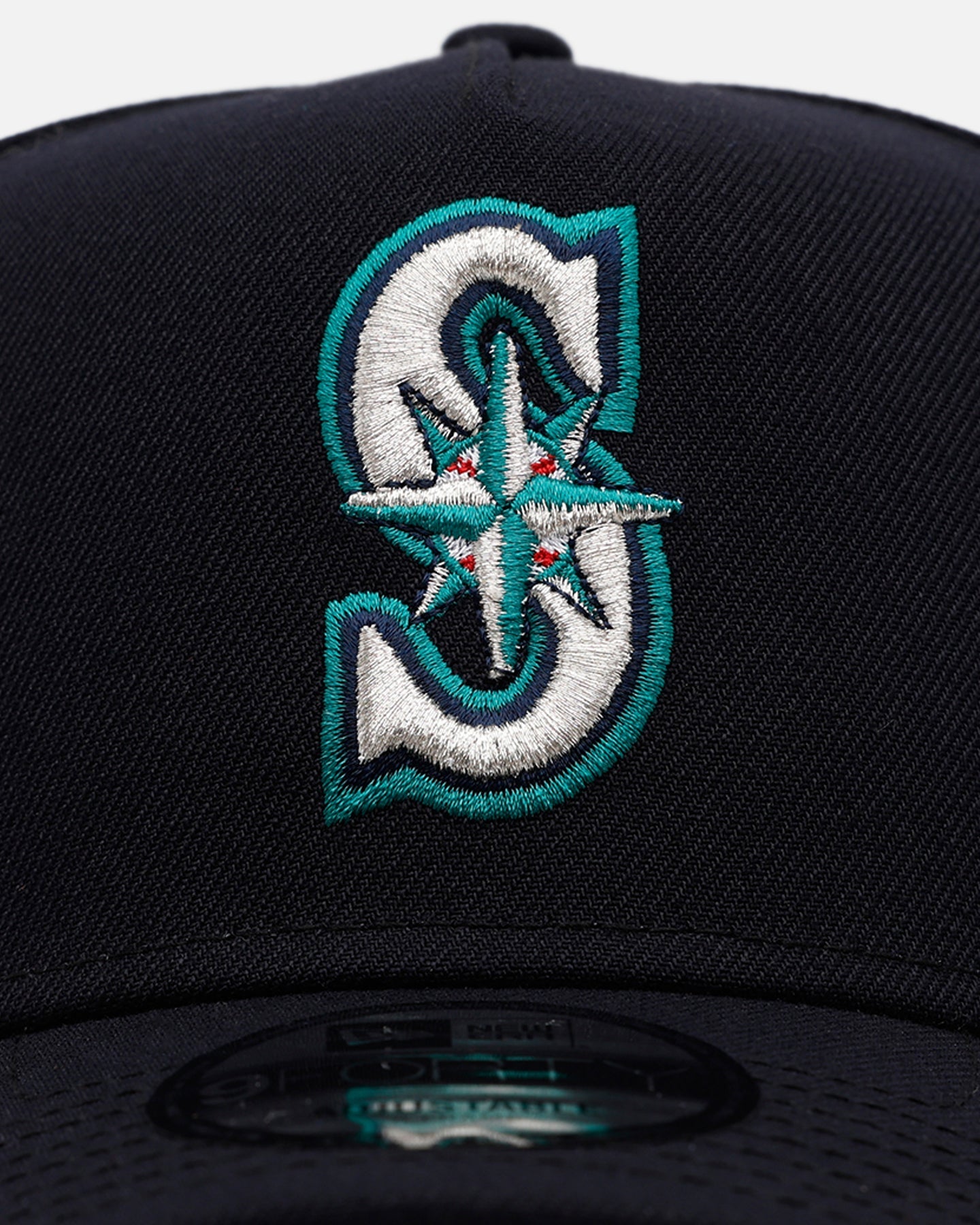 New Era Seattle Mariners 'On Field' 9FORTY A-Frame Snapback Official Team Color