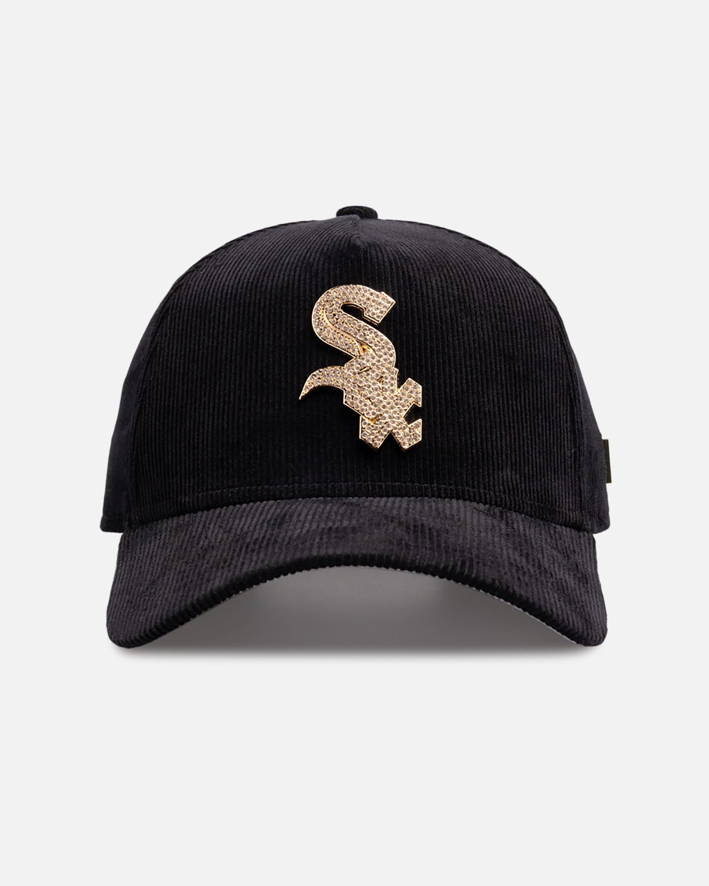 New Era Chicago White Sox 'Diamontee Cord' 9FORTY A-Frame Snapback Black Cord