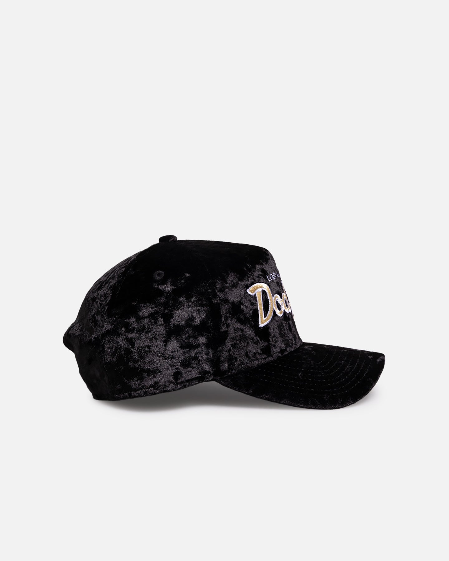 New Era Los Angeles Dodgers 'Velvet' 9FORTY A-Frame Snapback Black/Gold