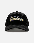 New Era New York Yankees 'Velvet' 9FORTY A-Frame Snapback Black/Gold