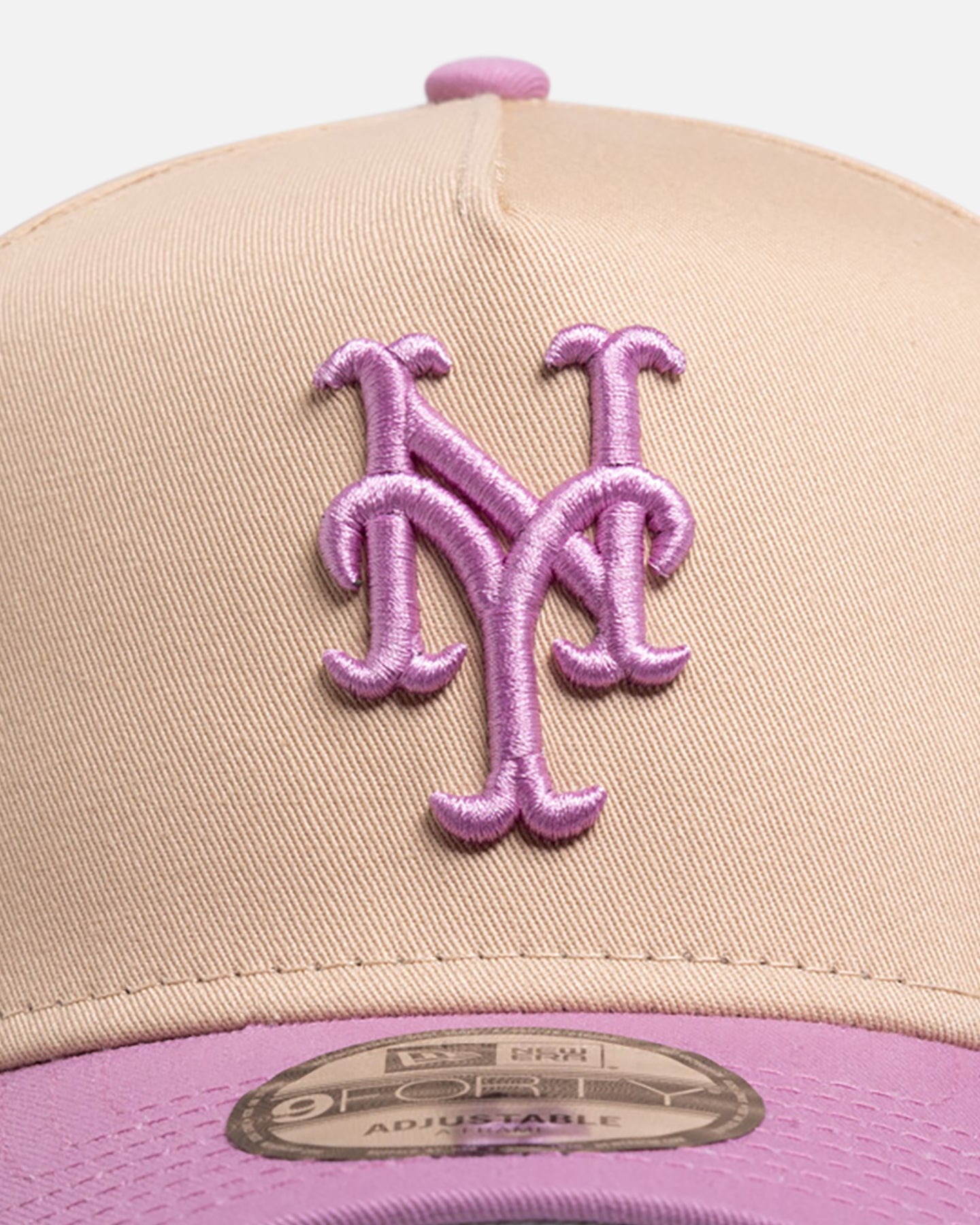 New Era New York Mets 'Pastel' 9FORTY A-Frame Snapback Pastel Purple