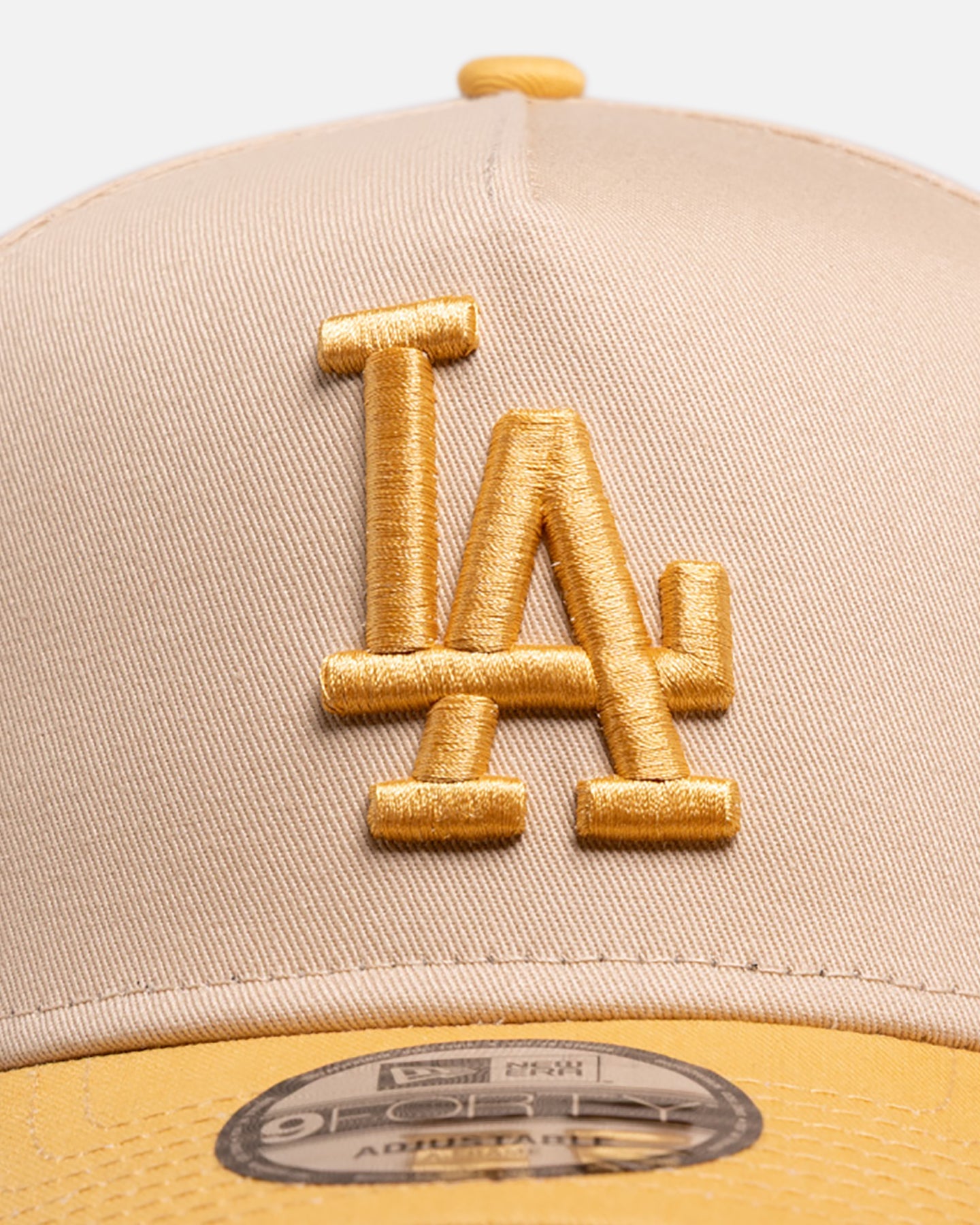New Era Los Angeles Dodgers 'Pastel' 9FORTY A-Frame Snapback Pastel Yellow