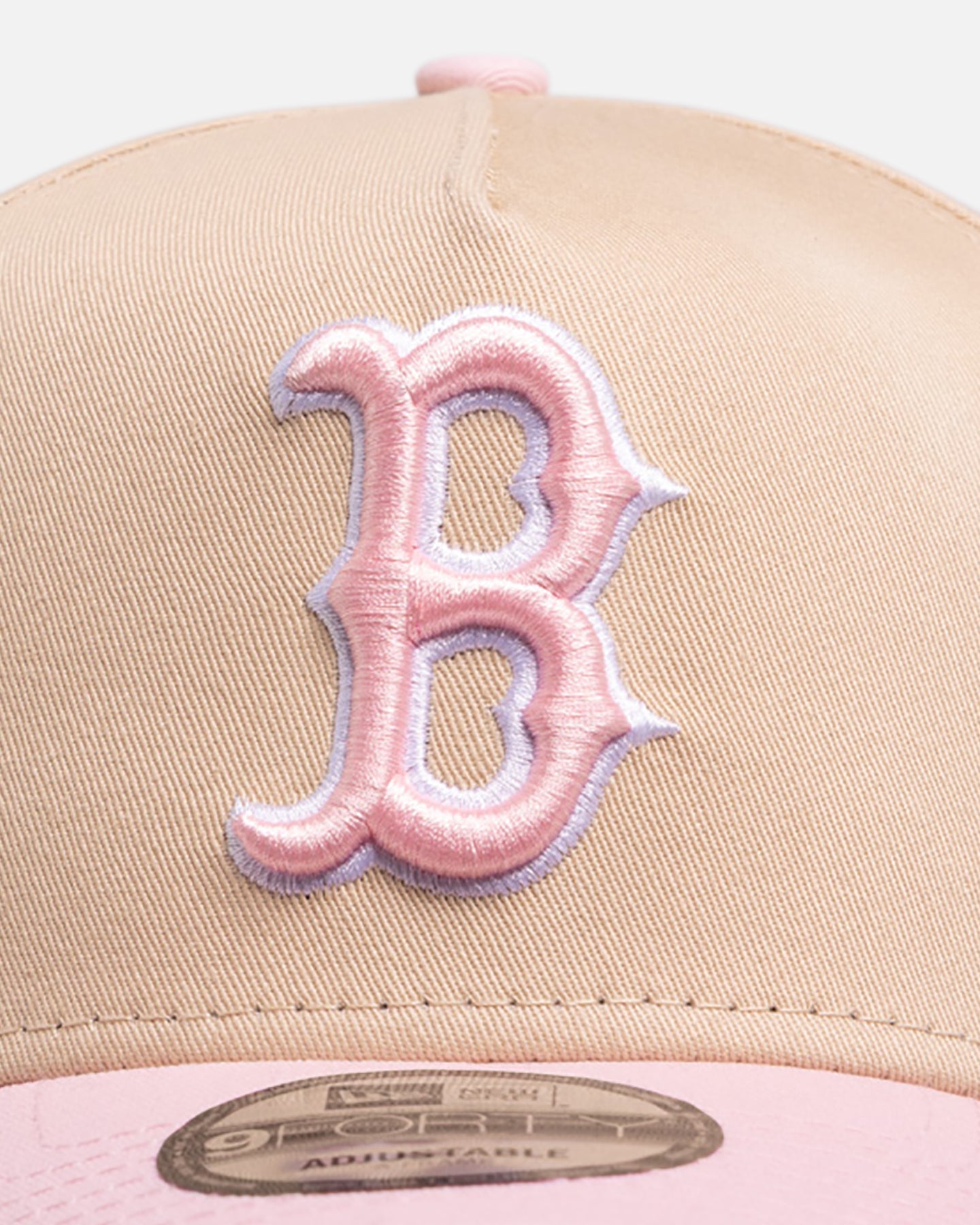 New Era Boston Red Sox 'Pastel' 9FORTY A-Frame Snapback Pastel Pink