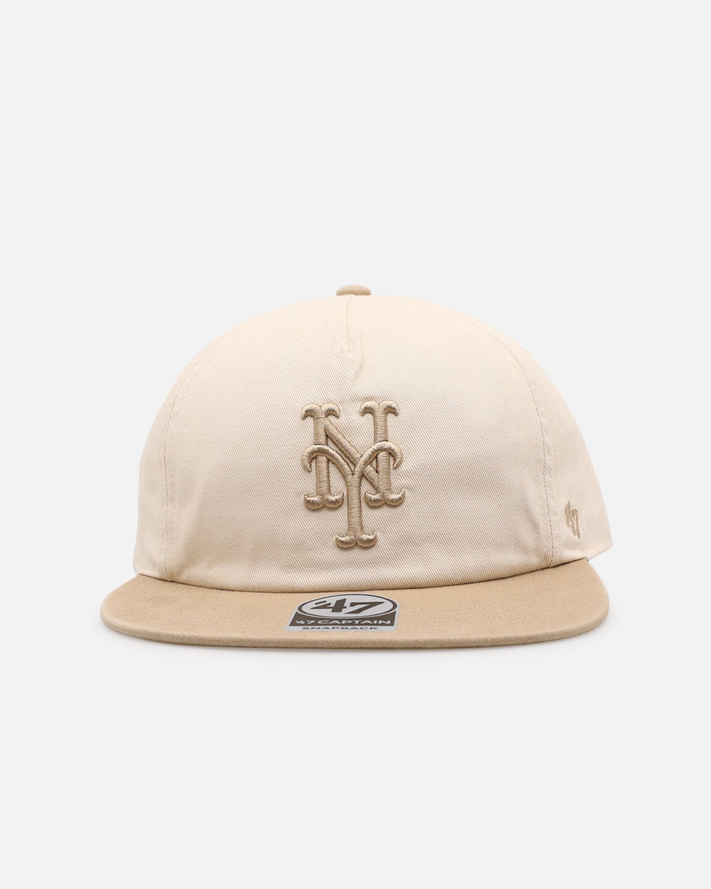 47 Brand New York Mets 'Natural' 47 Captain Snapback Natural