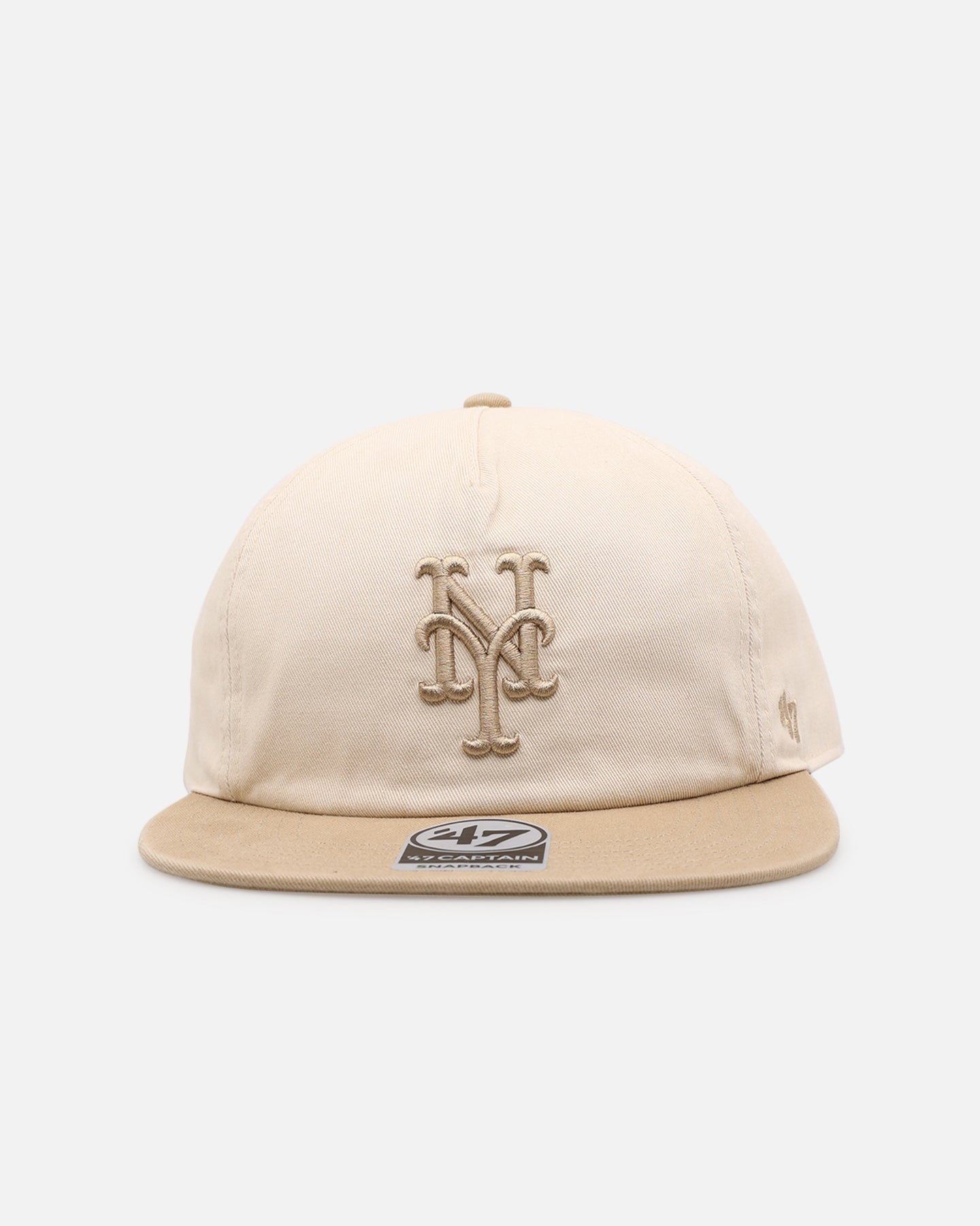 47 Brand New York Mets 'Natural' 47 Captain Snapback Natural