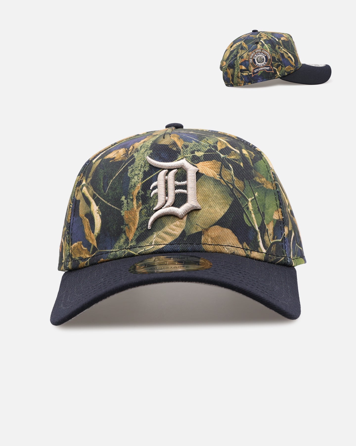 New Era Detroit Tigers 'Forest Camo' 9FORTY A-Frame Snapback Forest Camo