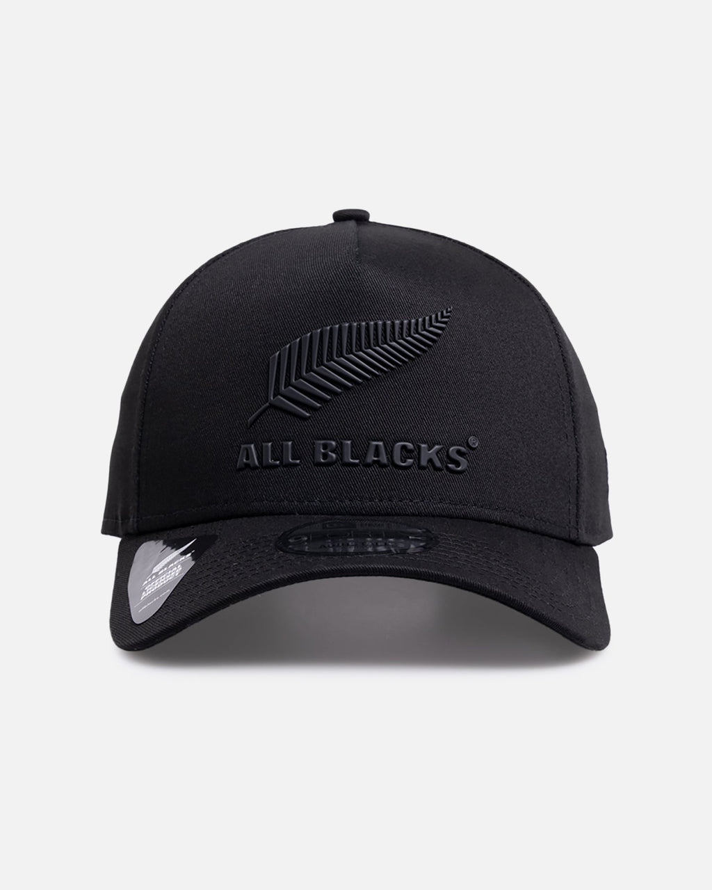 New Era New Zealand All Blacks 'TPU Badge' 9FORTY A-Frame Snapback Black
