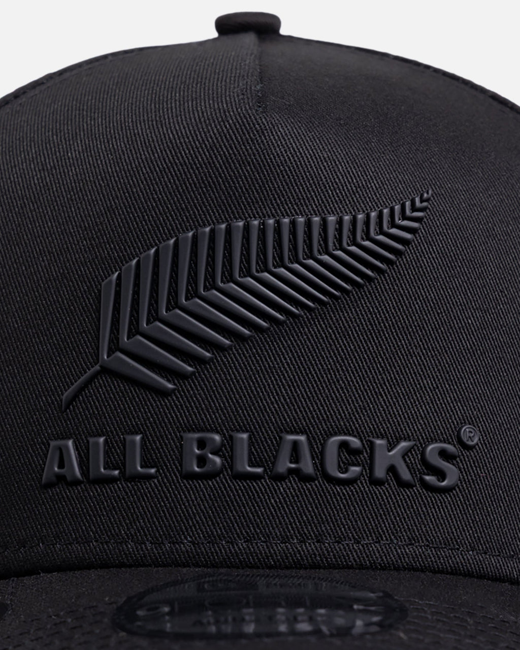 New Era New Zealand All Blacks 'TPU Badge' 9FORTY A-Frame Snapback Black