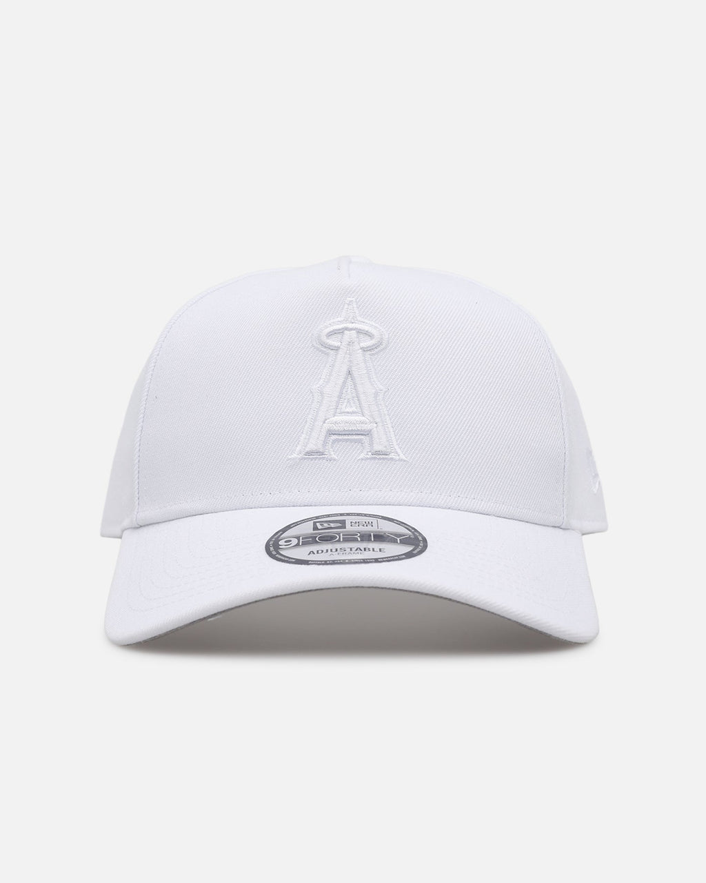 New Era Los Angeles Angels 'Easy White' 9FORTY A-Frame Snapback White/White