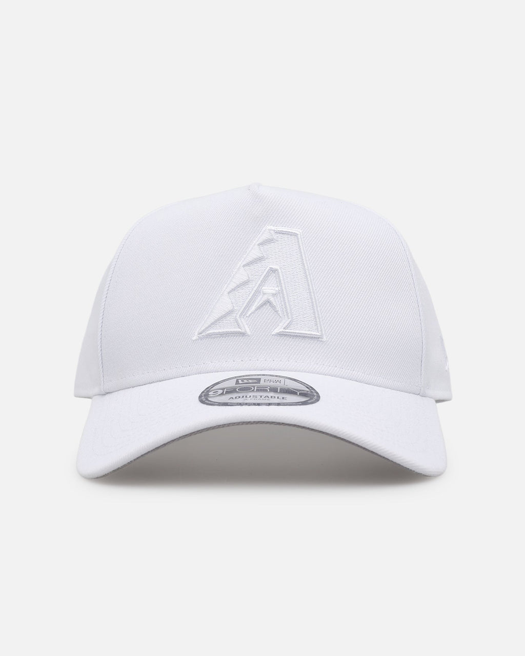 New Era Arizona Diamondbacks 'Easy White' 9FORTY A-Frame Snapback White/White